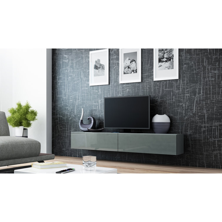 Orren Ellis Lesterny Floating TV Stand for TVs up to 75" & Reviews